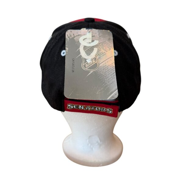 Ottawa Senators Cap Hat Strapback '47 Black Red Spell Out One Size - Picture 5 of 8